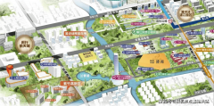 辅以灵动的弧形吊顶取内嵌灯